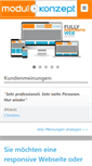 Mobile Screenshot of modulkonzept.de